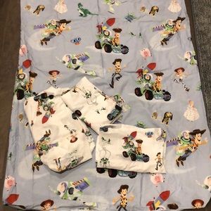 pottery barn toy story bedding